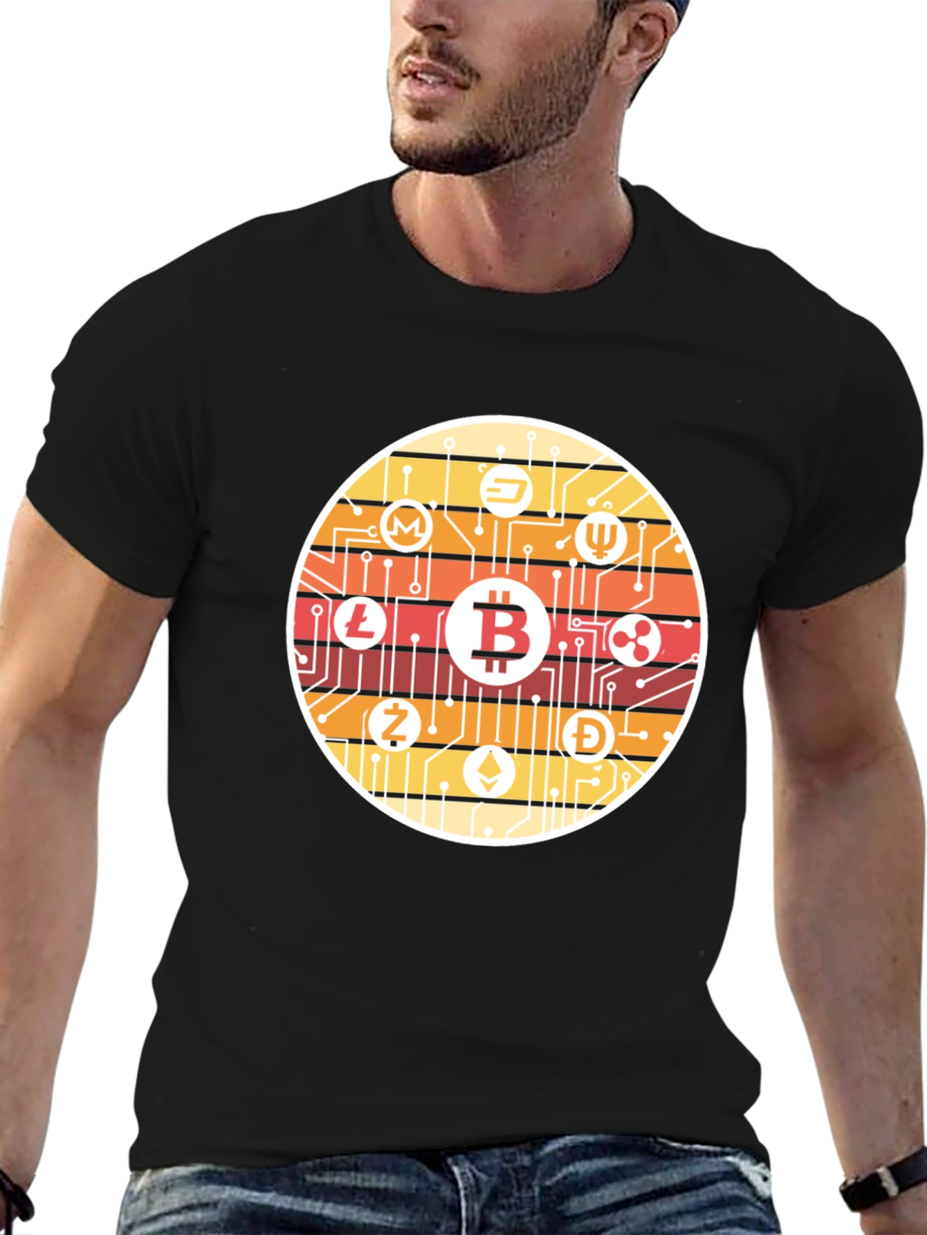 Crypto Circuit T-Shirt - Bitcoin & Altcoins