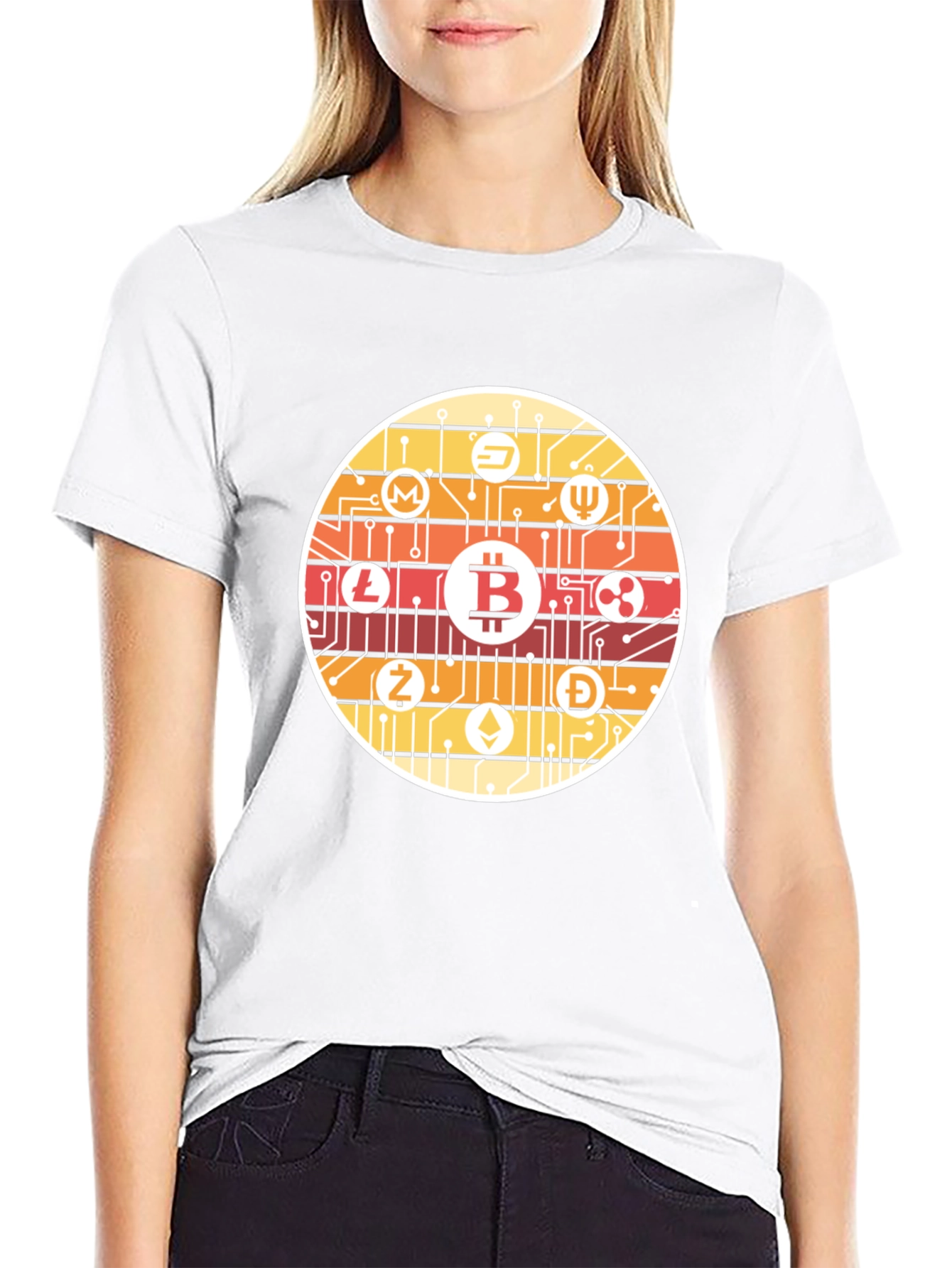 Crypto Circuit T-Shirt - Bitcoin & Altcoins