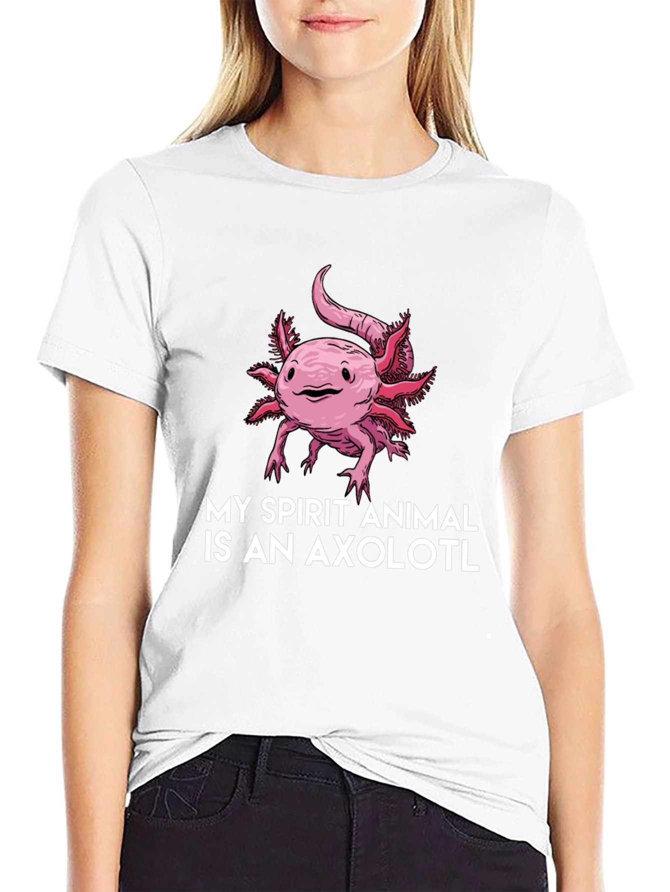 Axolotl Spirit Animal T-Shirt