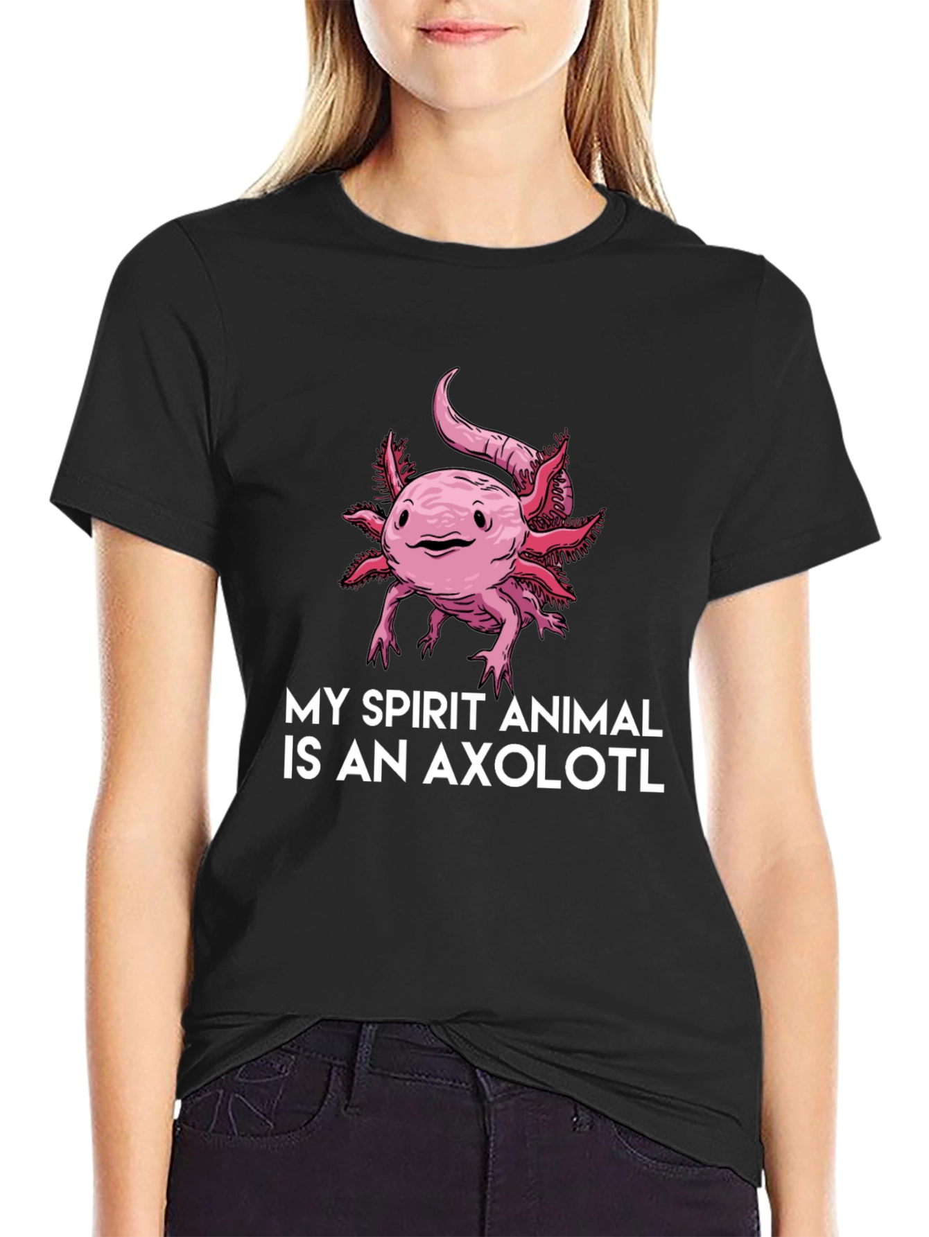 Axolotl Spirit Animal T-Shirt