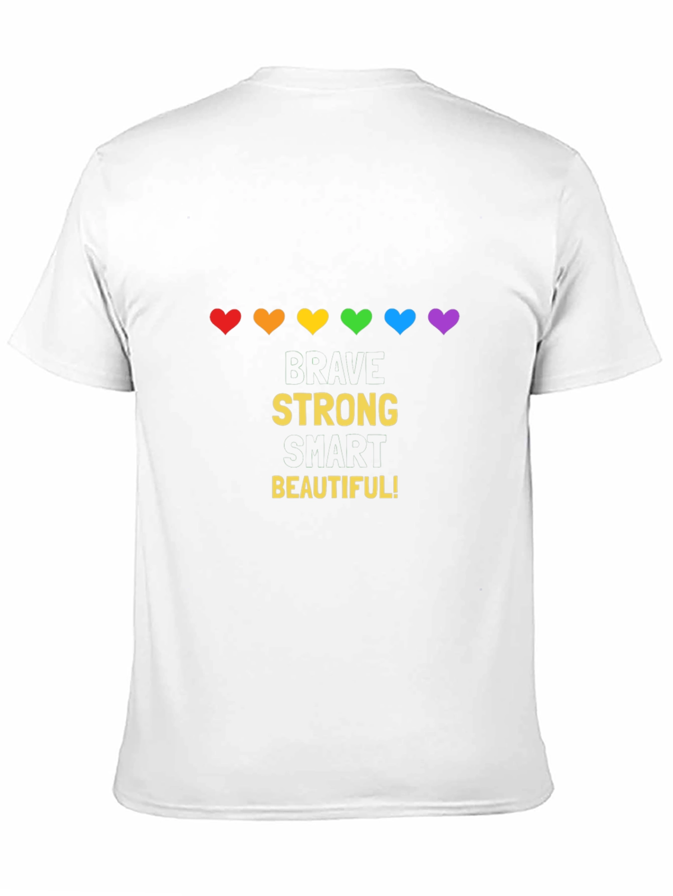 Brave Strong Smart Beautiful Pride T-Shirt