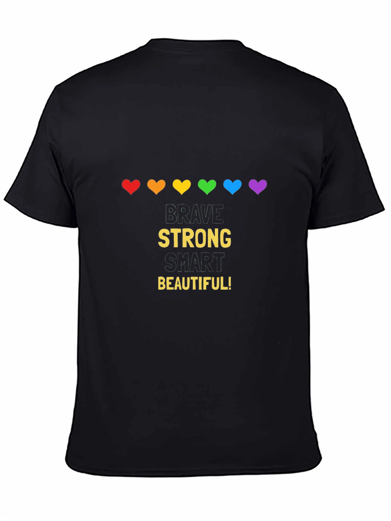 Brave Strong Smart Beautiful Pride T-Shirt