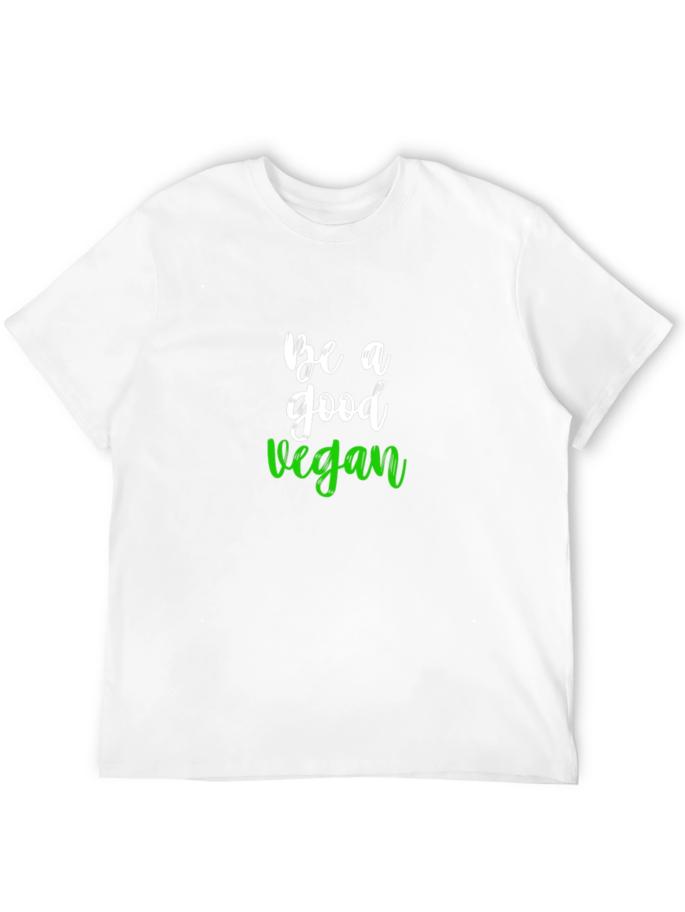 Be A Good Vegan Graphic Tee - Black