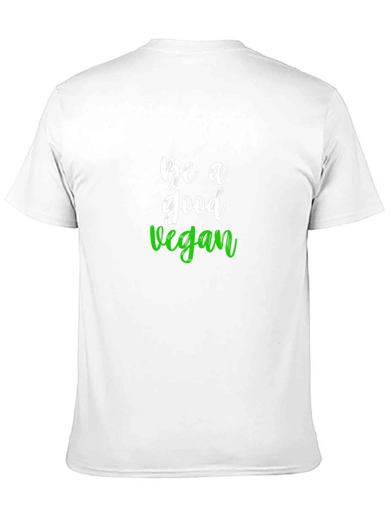 Be A Good Vegan Graphic Tee - Black