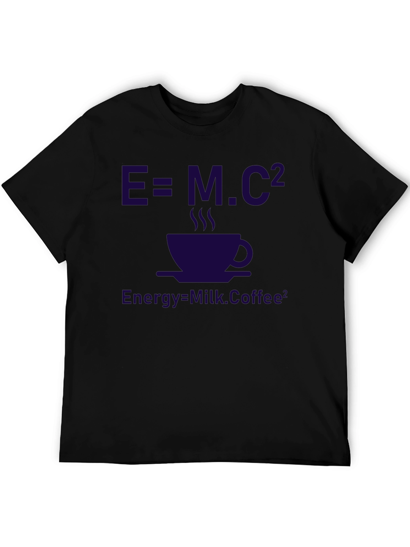 E=MC² Coffee T-Shirt - Funny Science Tee