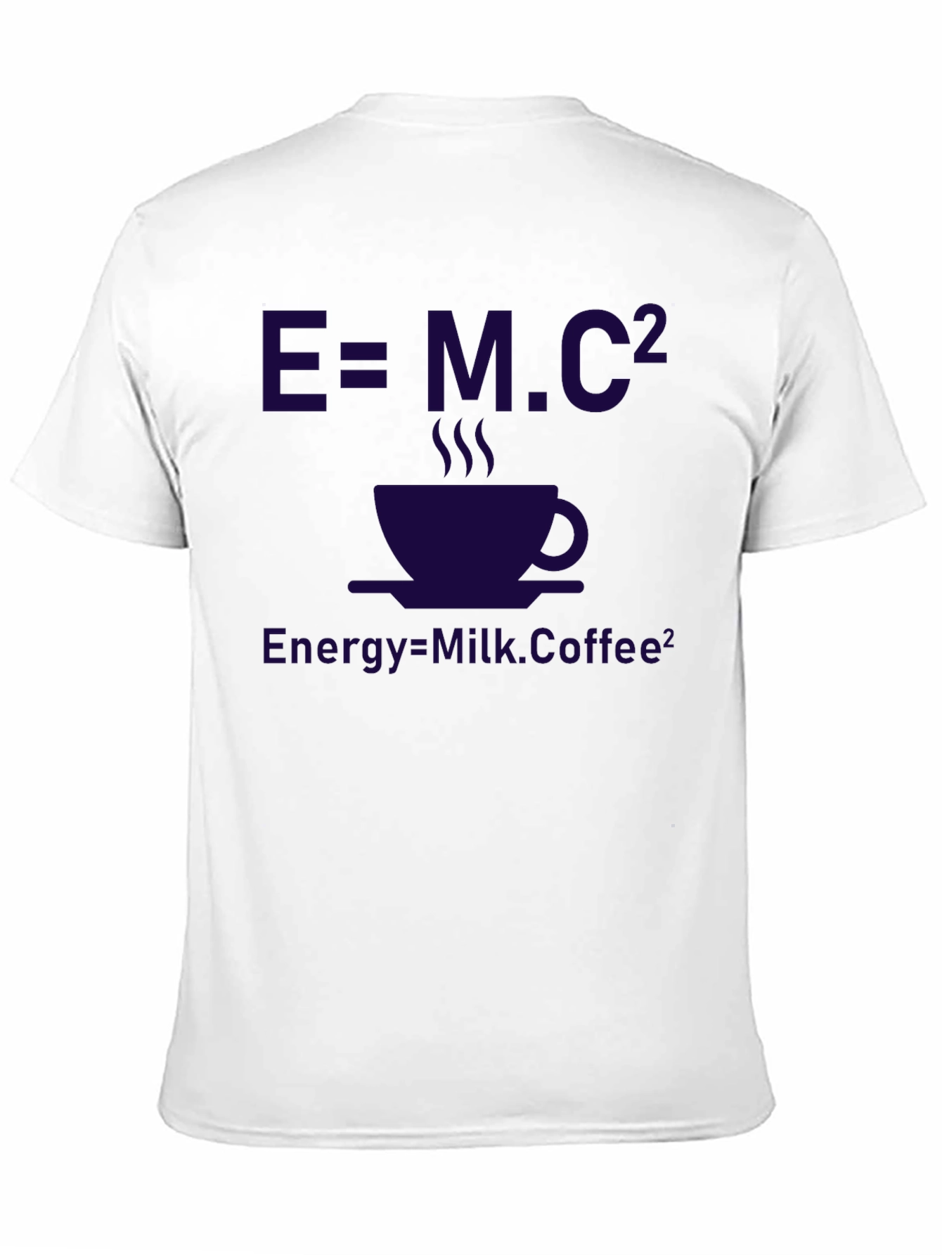 E=MC² Coffee T-Shirt - Funny Science Tee