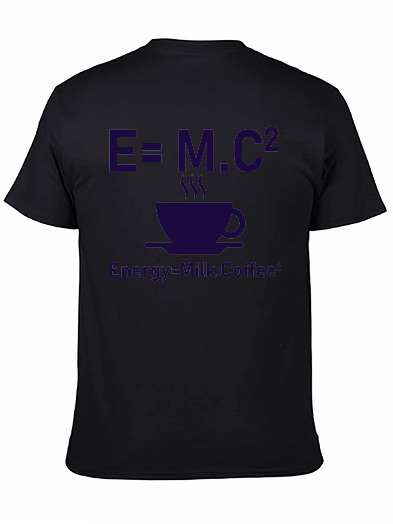 E=MC² Coffee T-Shirt - Funny Science Tee