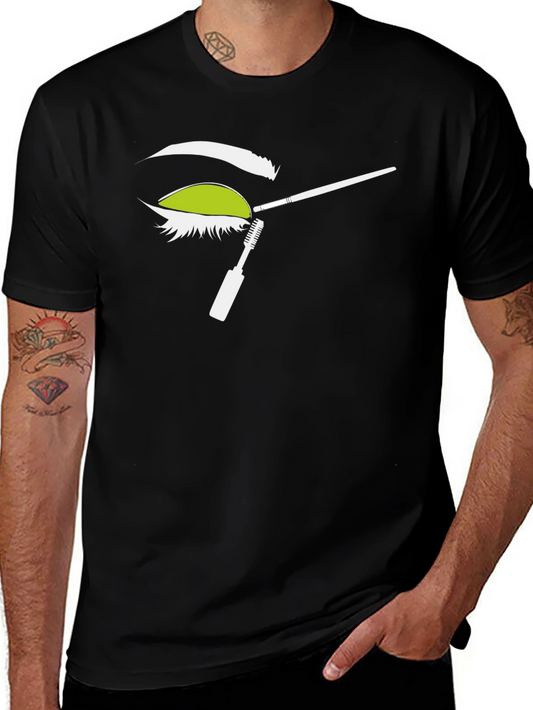 Eye Makeup T-Shirt - Stylish Graphic Tee