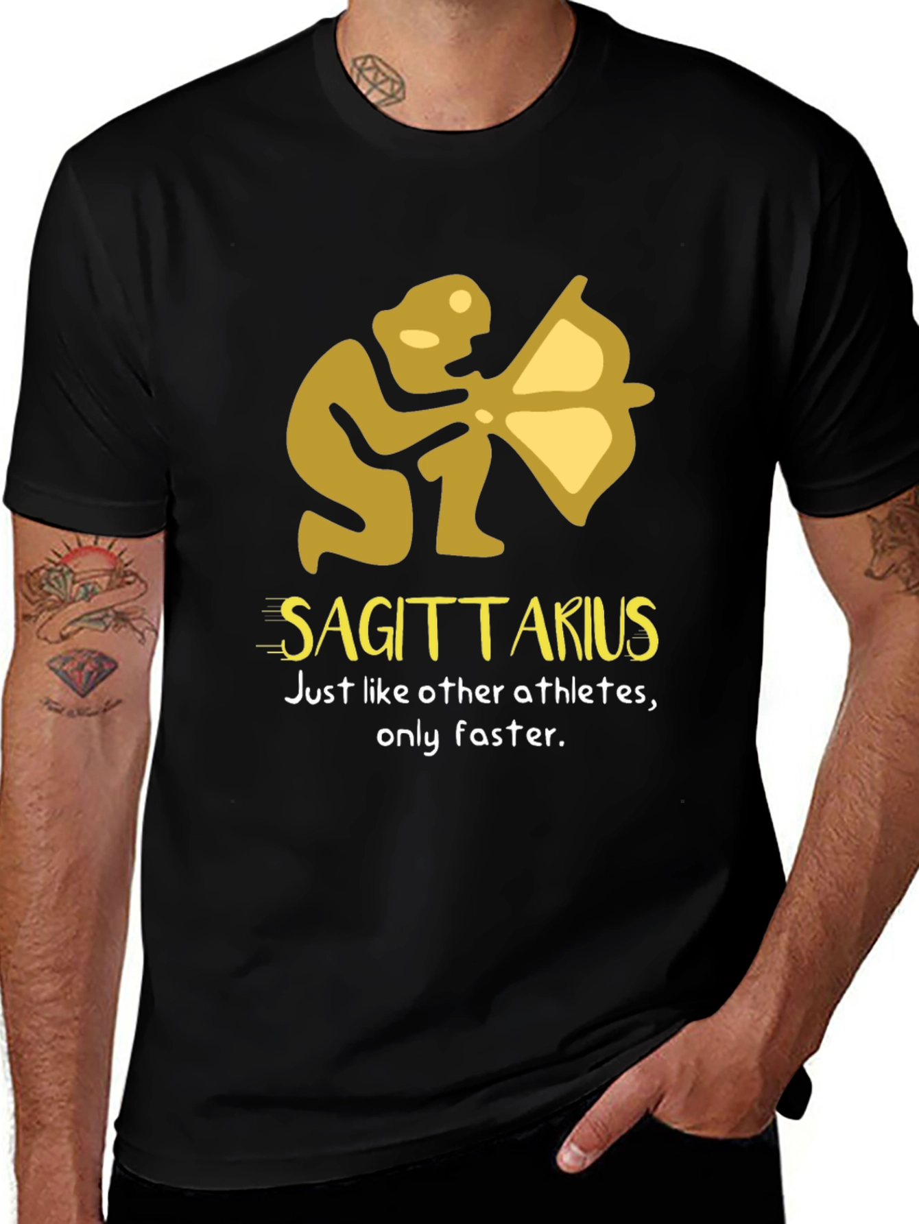 Sagittarius Zodiac T-Shirt - Athlete Style