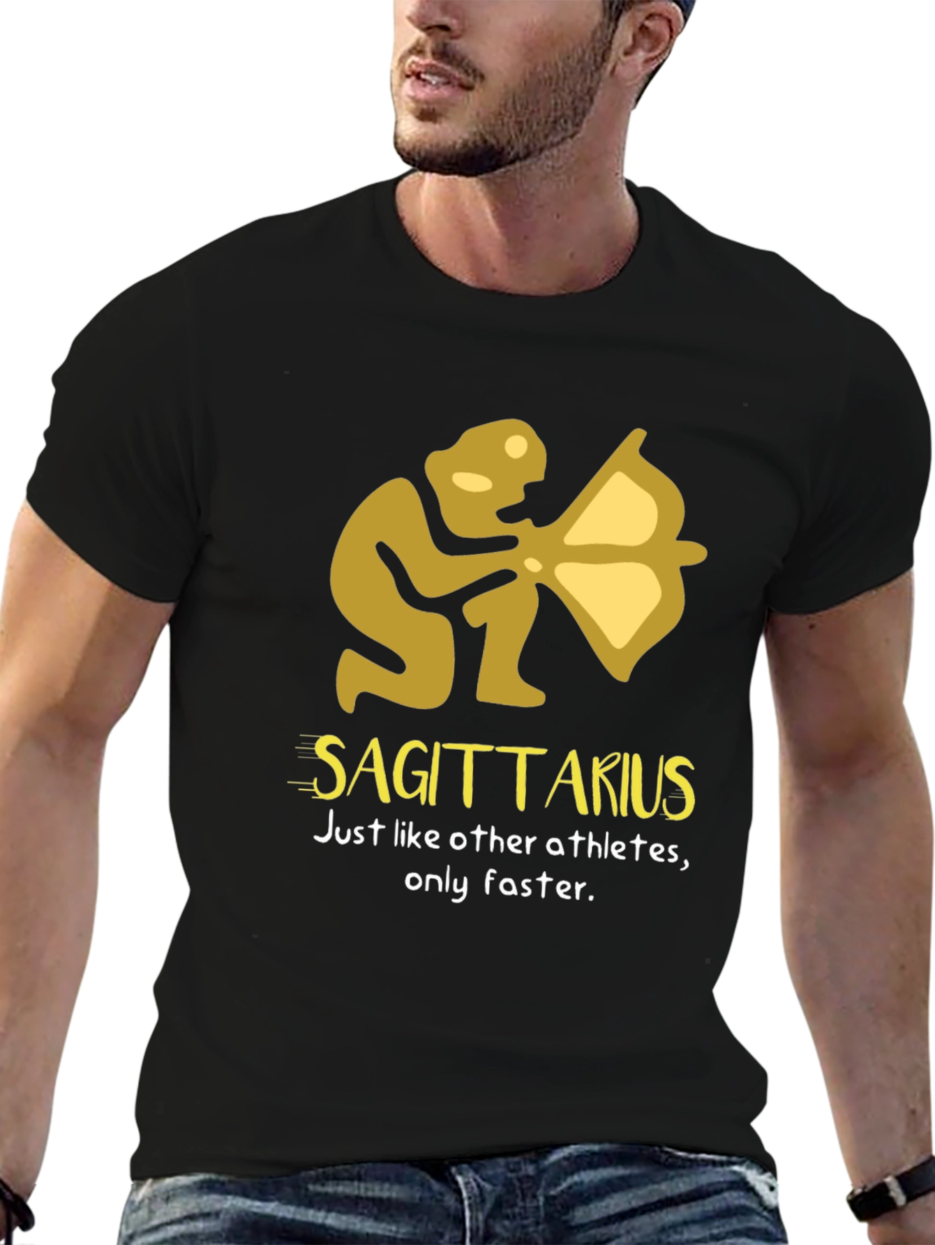 Sagittarius Zodiac T-Shirt - Athlete Style