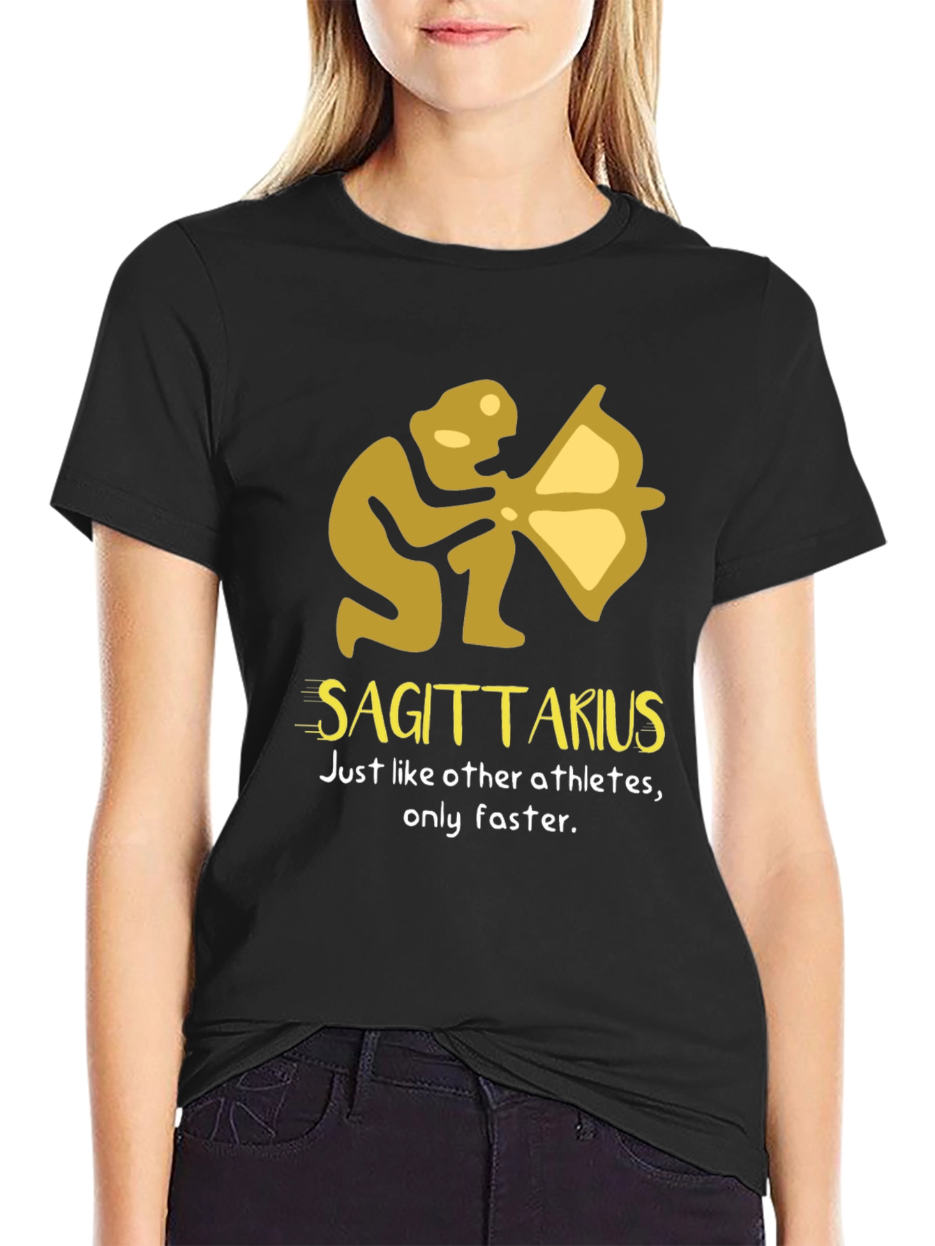 Sagittarius Zodiac T-Shirt - Athlete Style