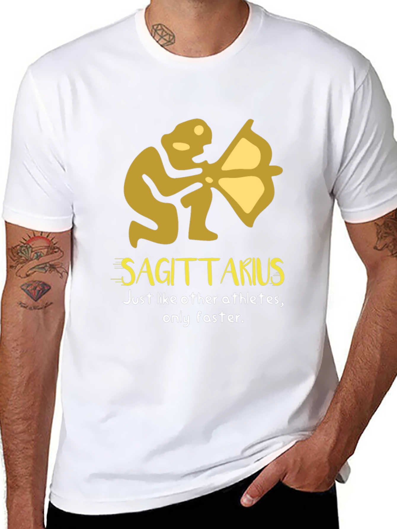 Sagittarius Zodiac T-Shirt - Athlete Style