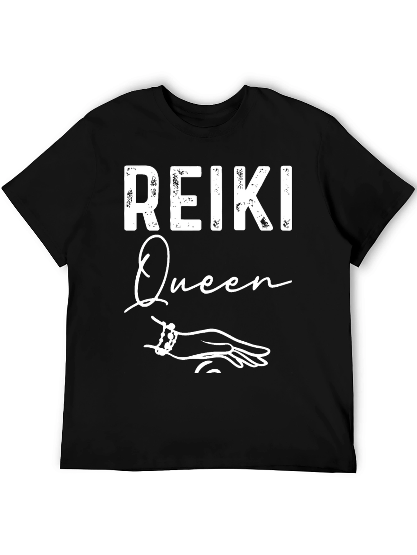 Reiki Queen Graphic Tee - Black