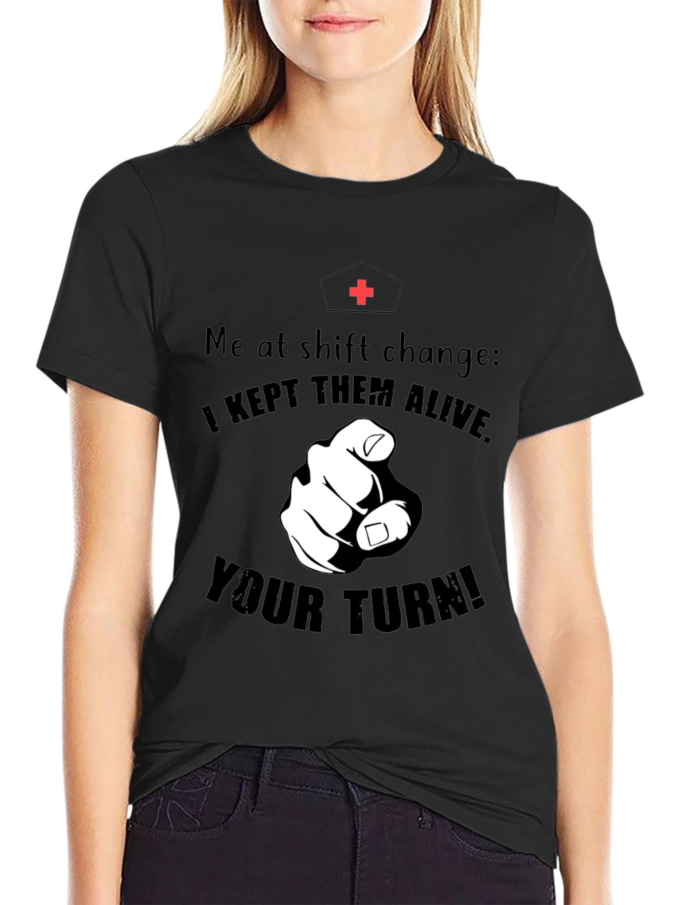 Nurse Shift Change Graphic Tee - Youre Up!