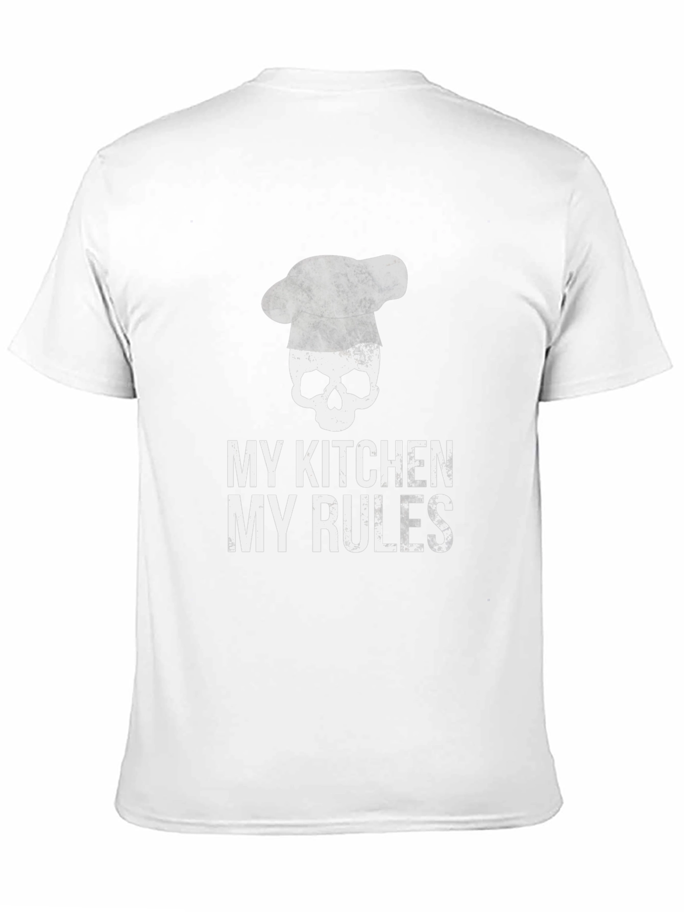 Chef Skull T-Shirt - My Kitchen My Rules