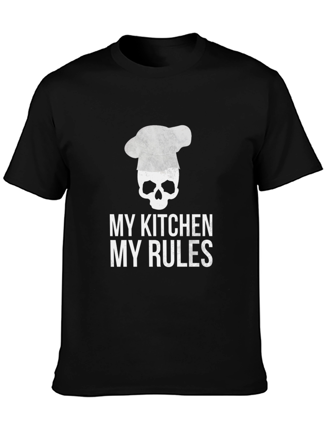 Chef Skull T-Shirt - My Kitchen My Rules