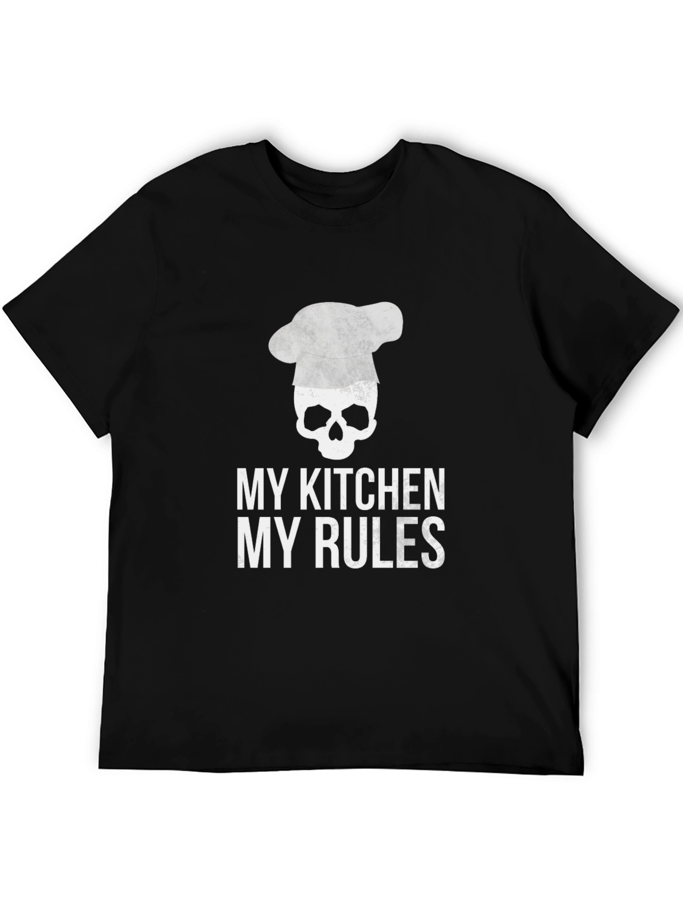 Chef Skull T-Shirt - My Kitchen My Rules