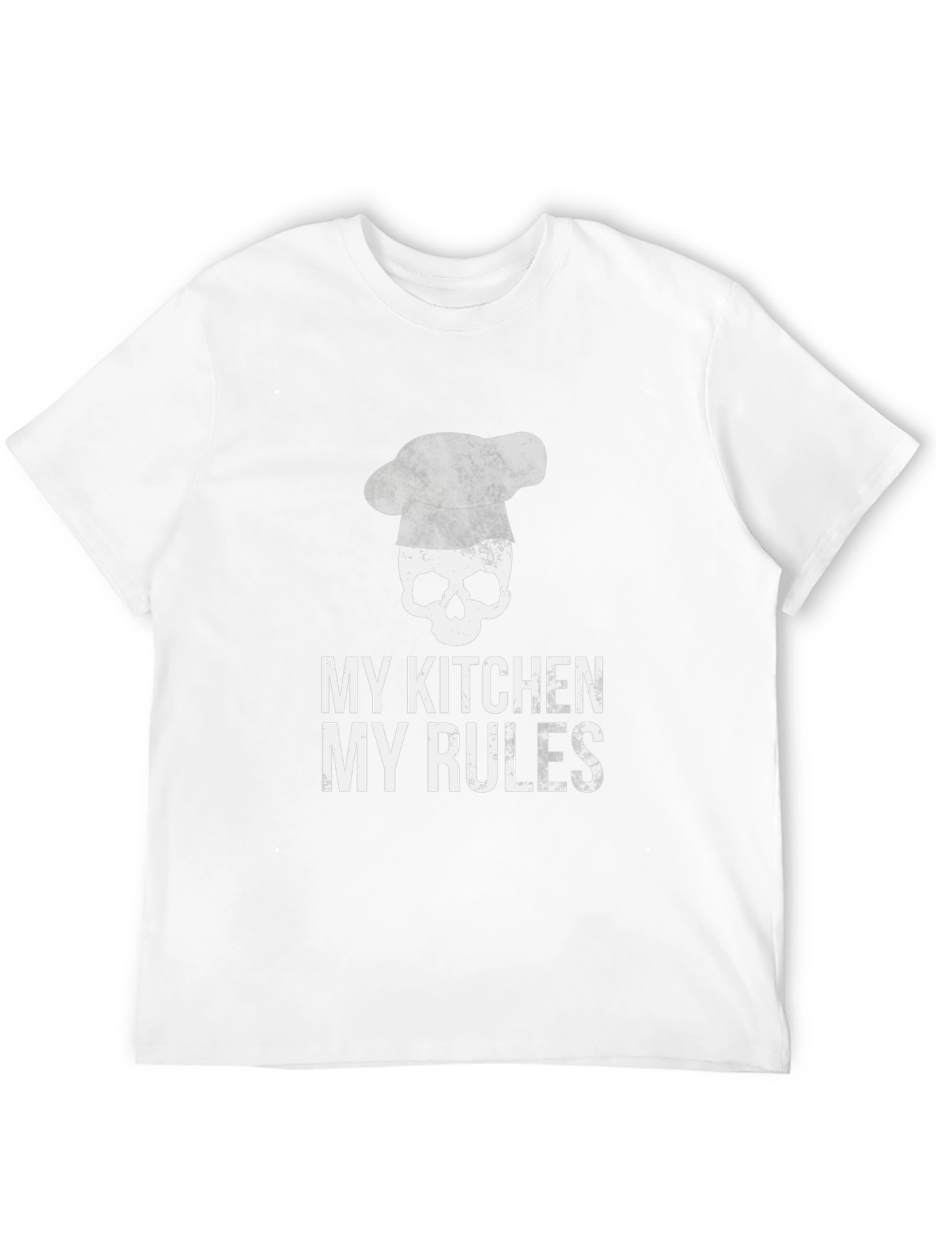 Chef Skull T-Shirt - My Kitchen My Rules