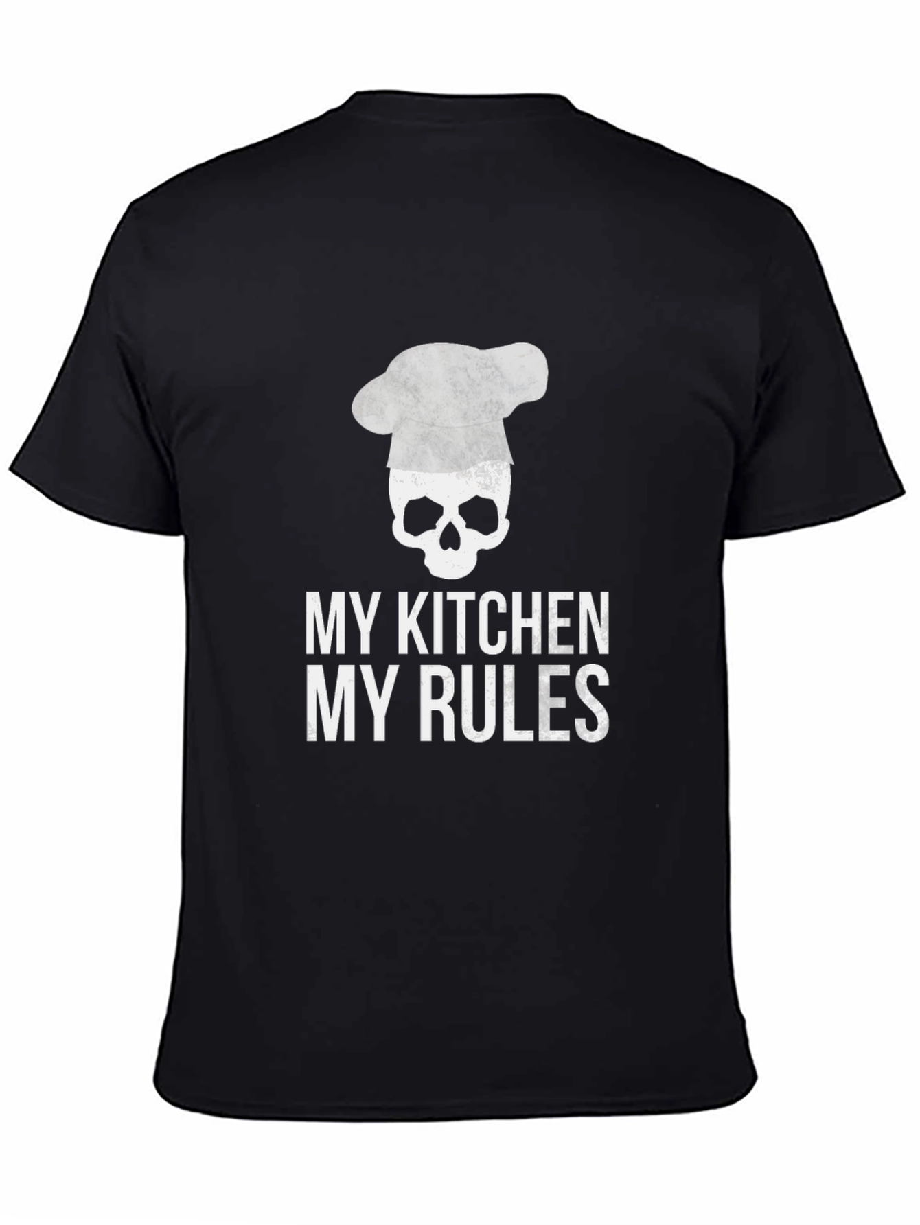 Chef Skull T-Shirt - My Kitchen My Rules