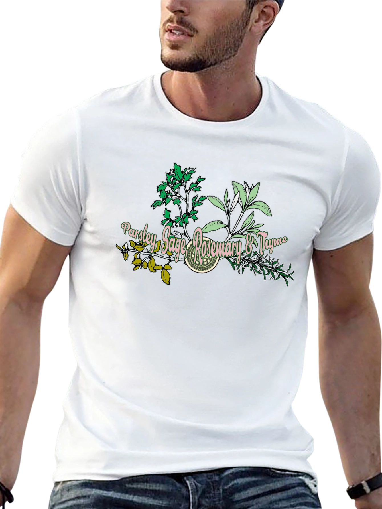 Herbal T-Shirt: Parsley Sage Rosemary Thyme