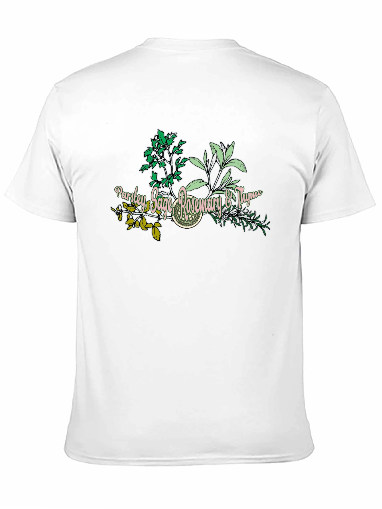 Herbal T-Shirt: Parsley Sage Rosemary Thyme