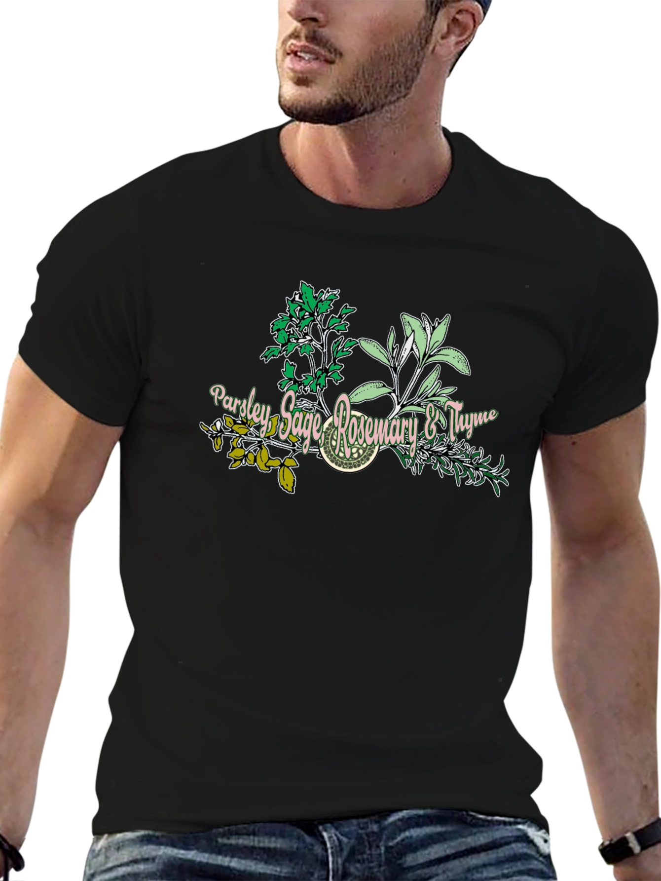 Herbal T-Shirt: Parsley Sage Rosemary Thyme
