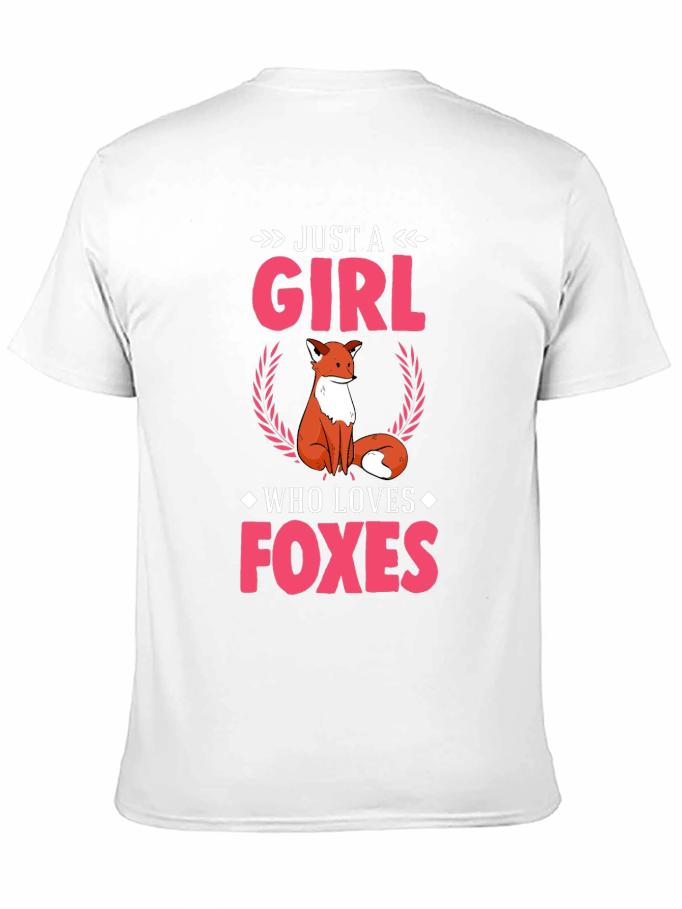 Just A Girl Who Loves Foxes Graphic Tee