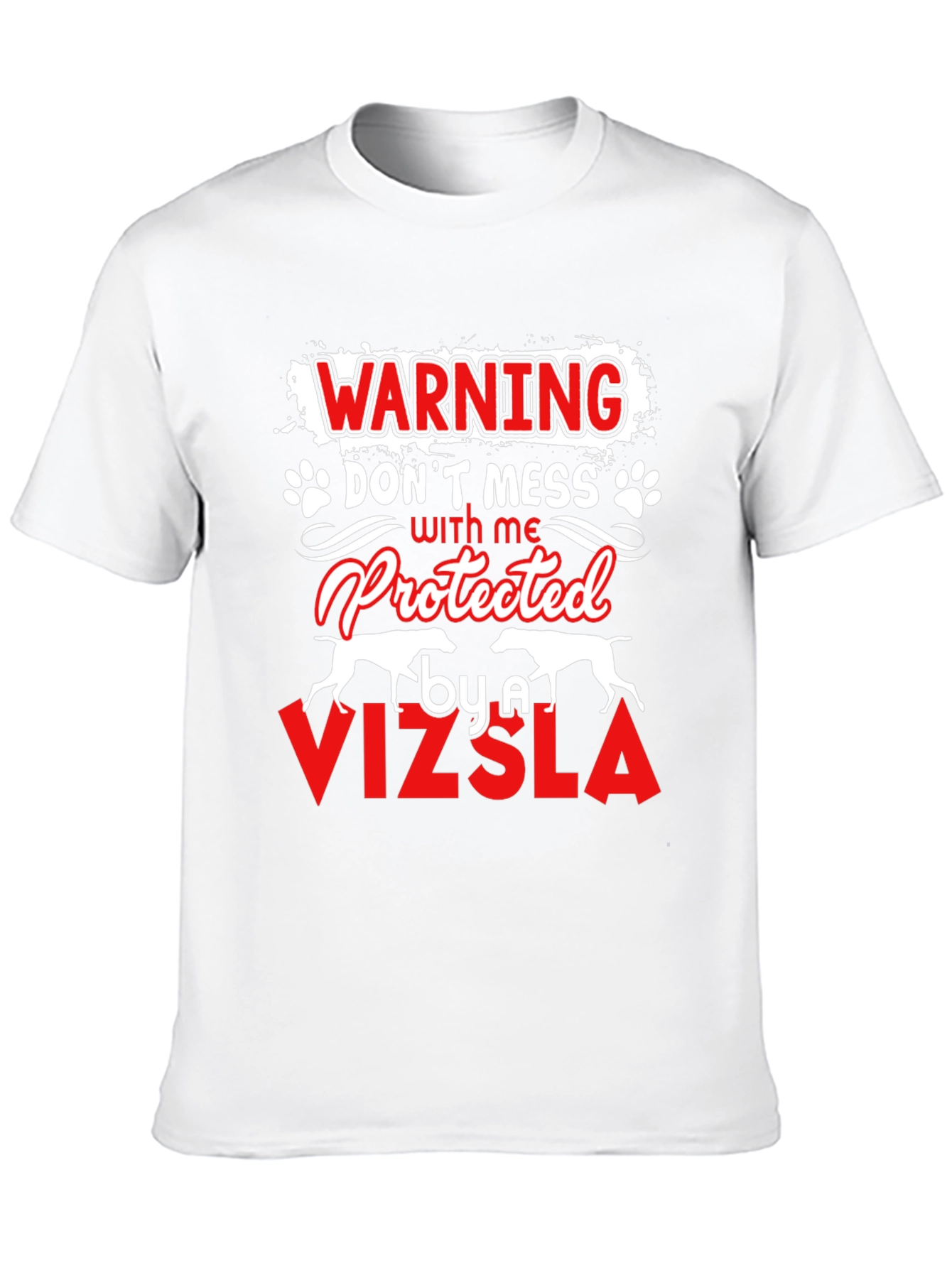 Vizsla Protected Funny Dog Lover T-Shirt