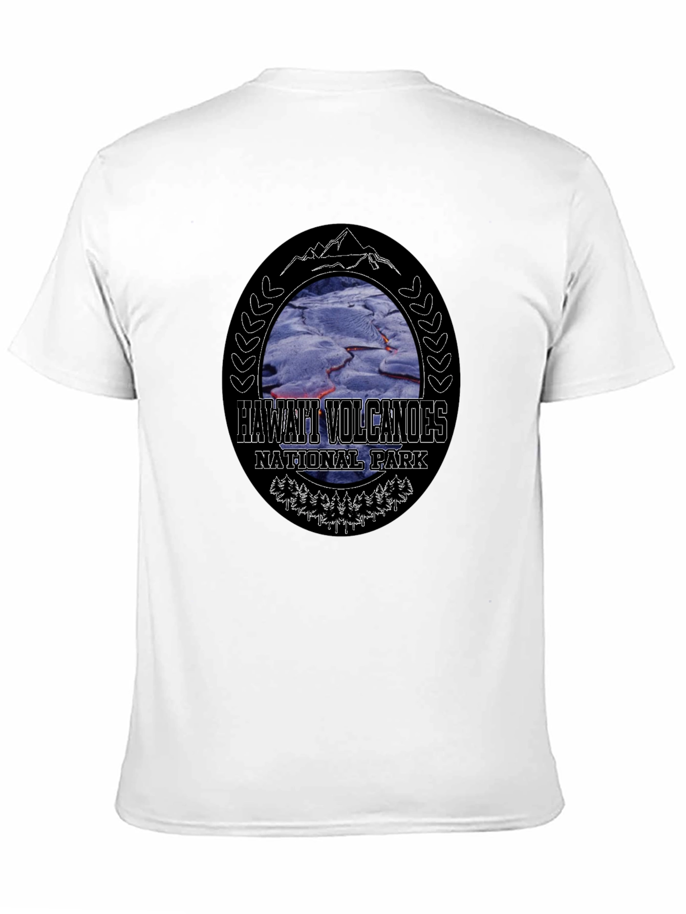 Hawaii Volcanoes National Park Black T-Shirt