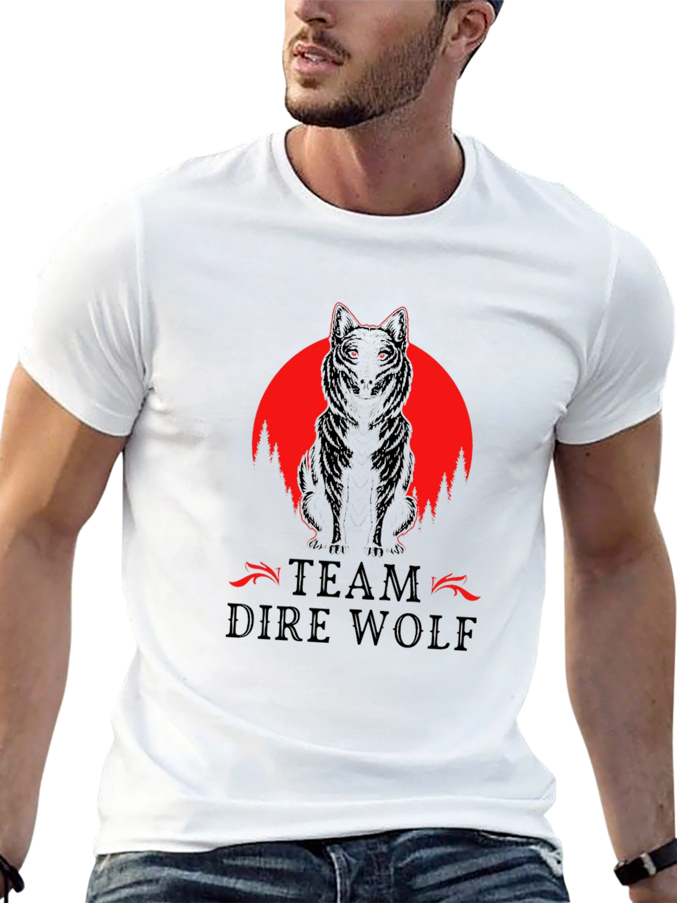 Team Dire Wolf Graphic T-Shirt
