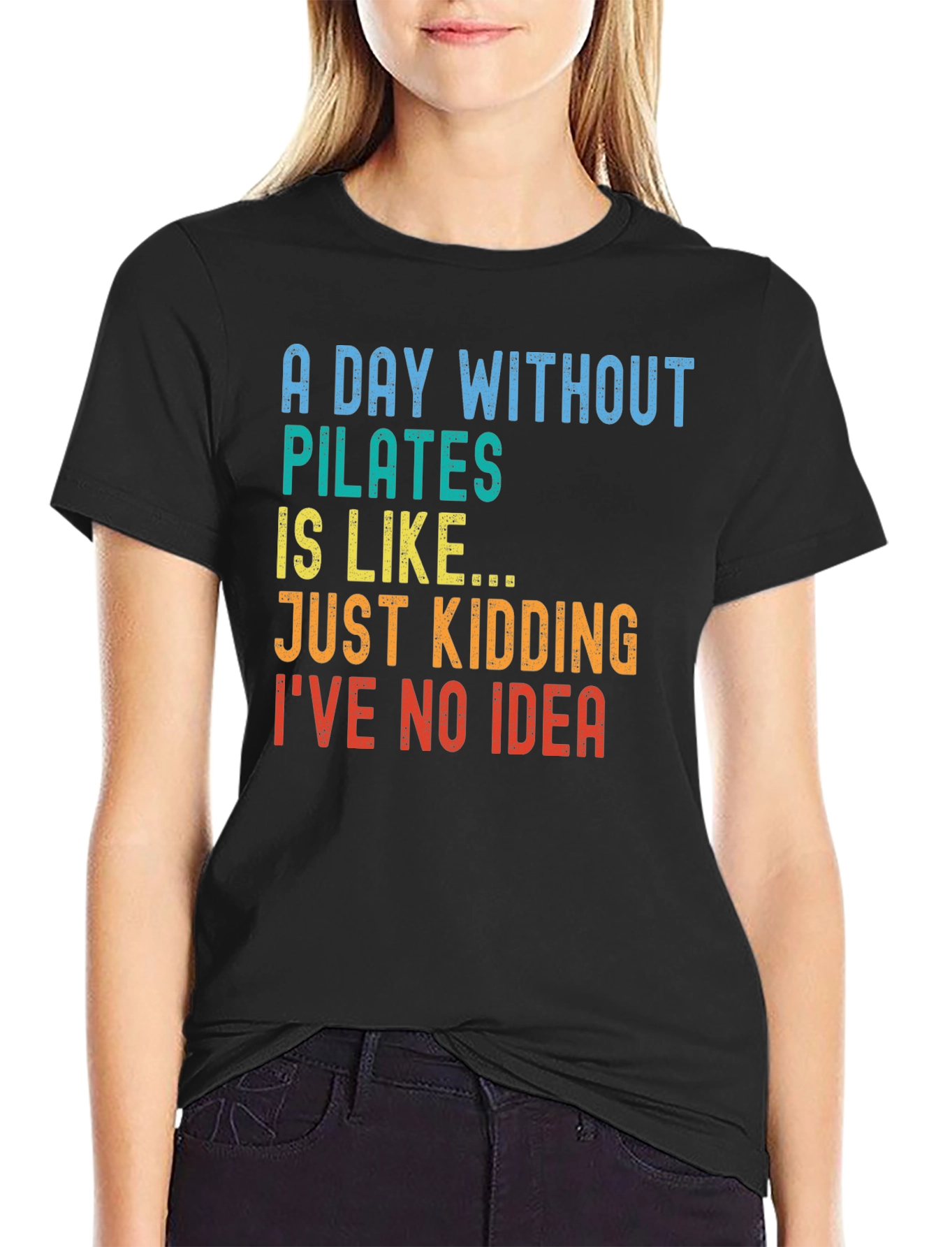Pilates Humor T-Shirt - Funny Workout Tee