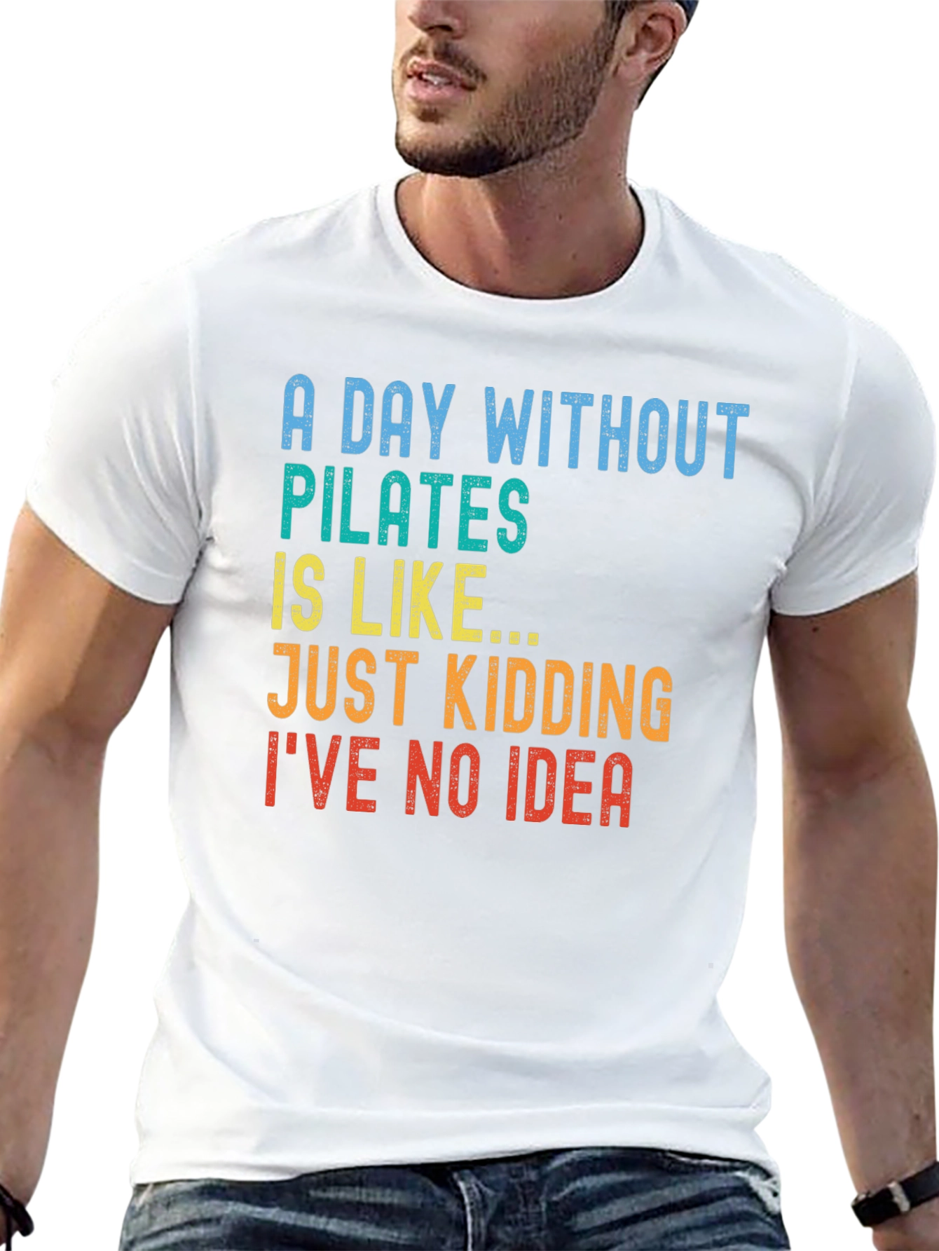 Pilates Humor T-Shirt - Funny Workout Tee