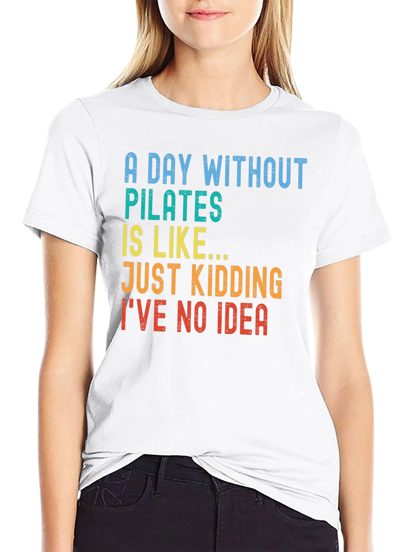Pilates Humor T-Shirt - Funny Workout Tee
