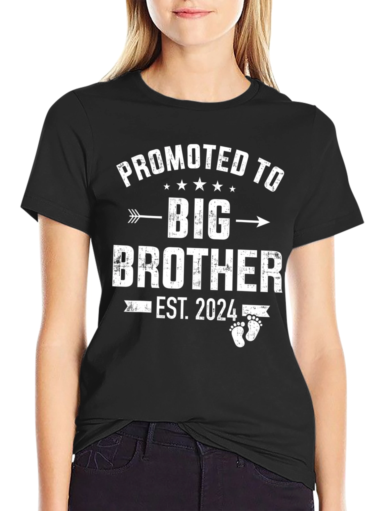 Promoted to Big Brother Est. 2024 T-Shirt