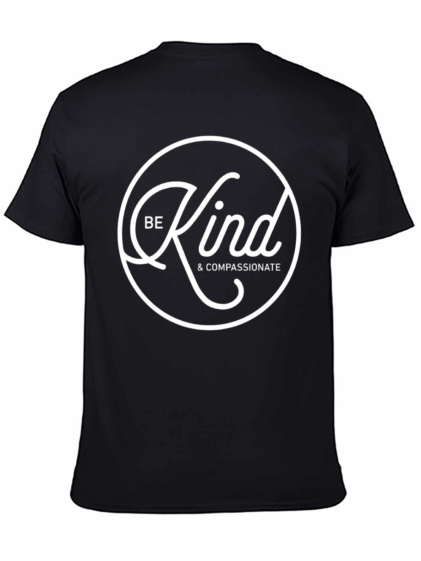 Be Kind & Compassionate Black T-Shirt