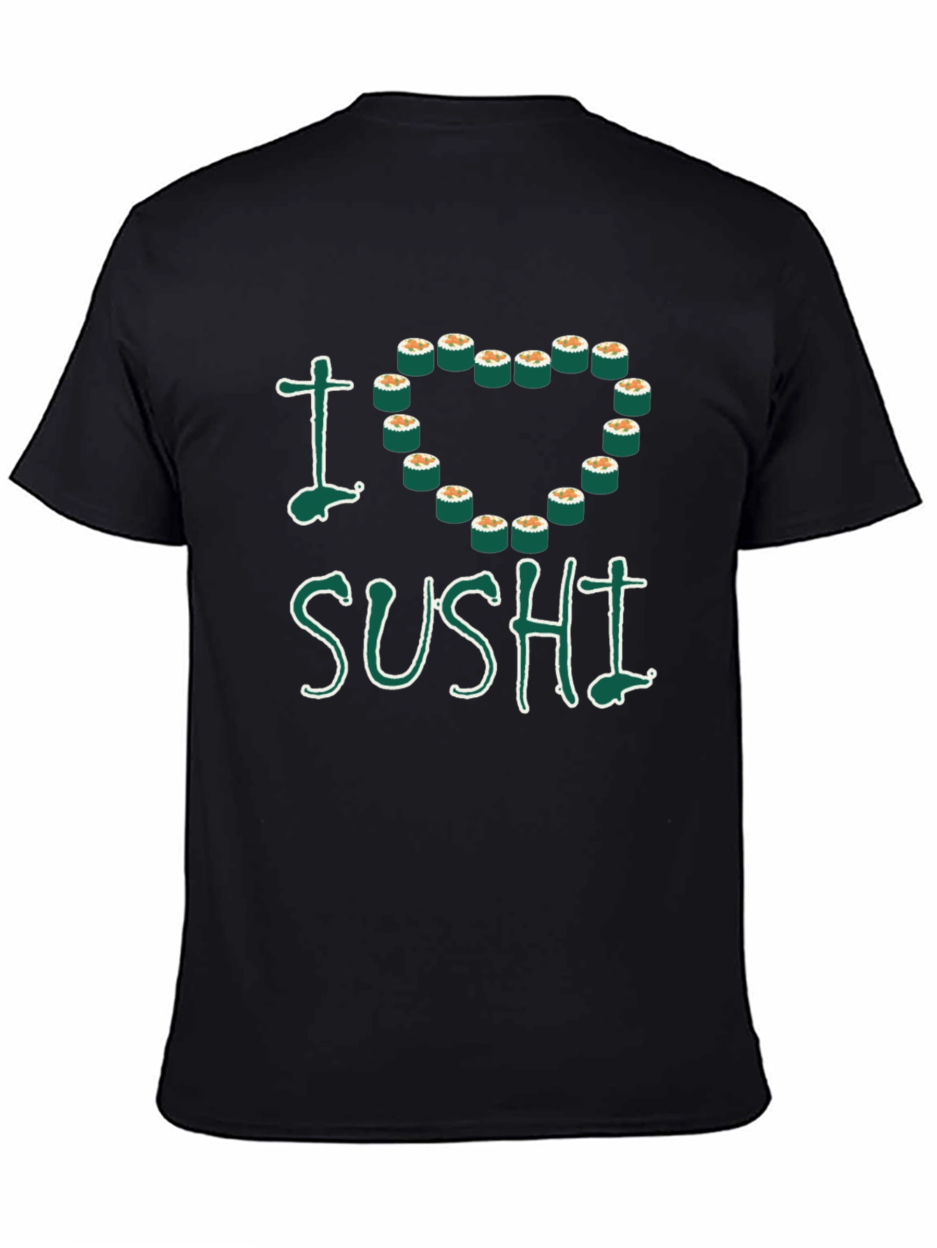 I Heart Sushi T-Shirt - Unisex Crew Neck