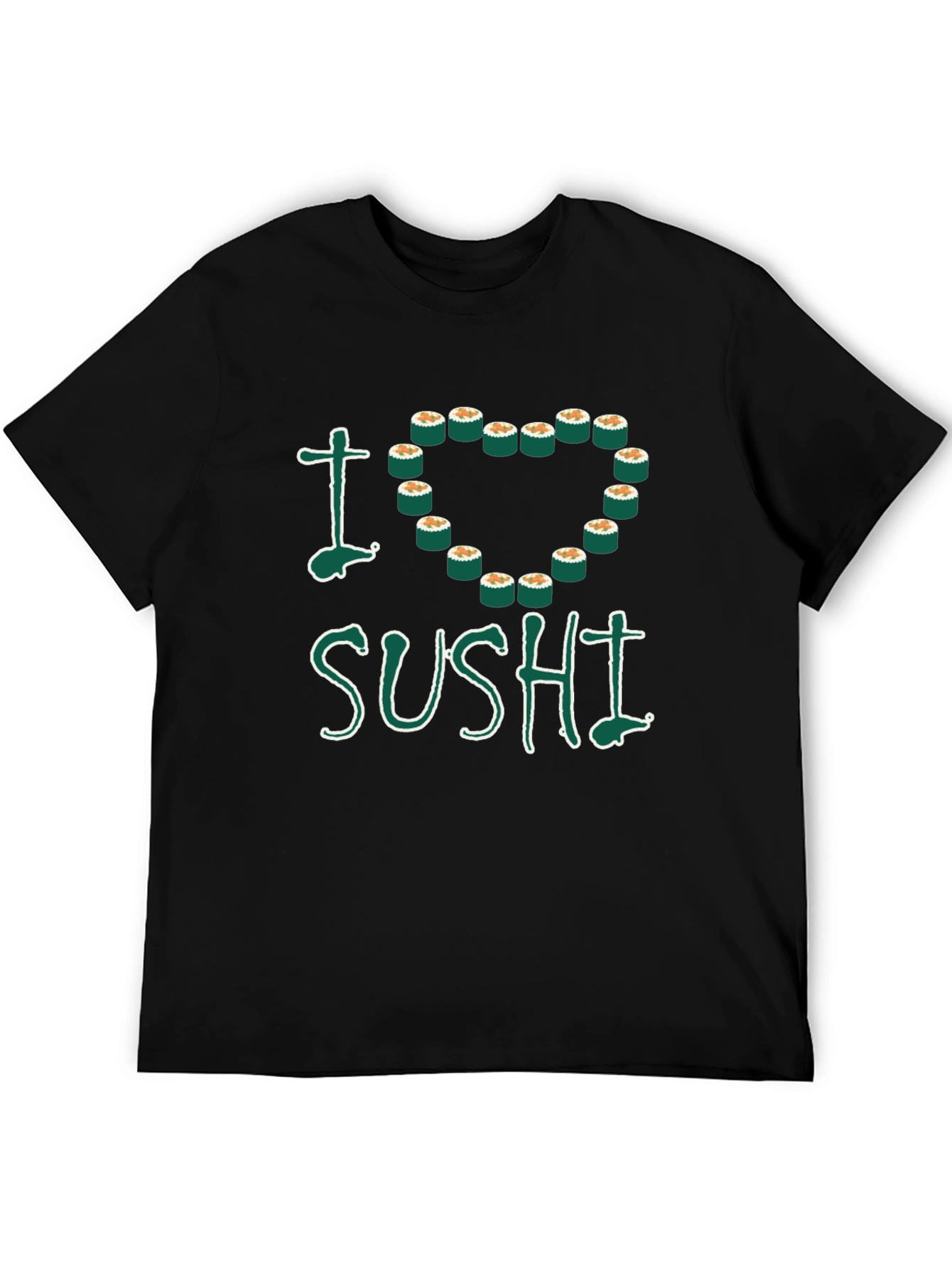 I Heart Sushi T-Shirt - Unisex Crew Neck
