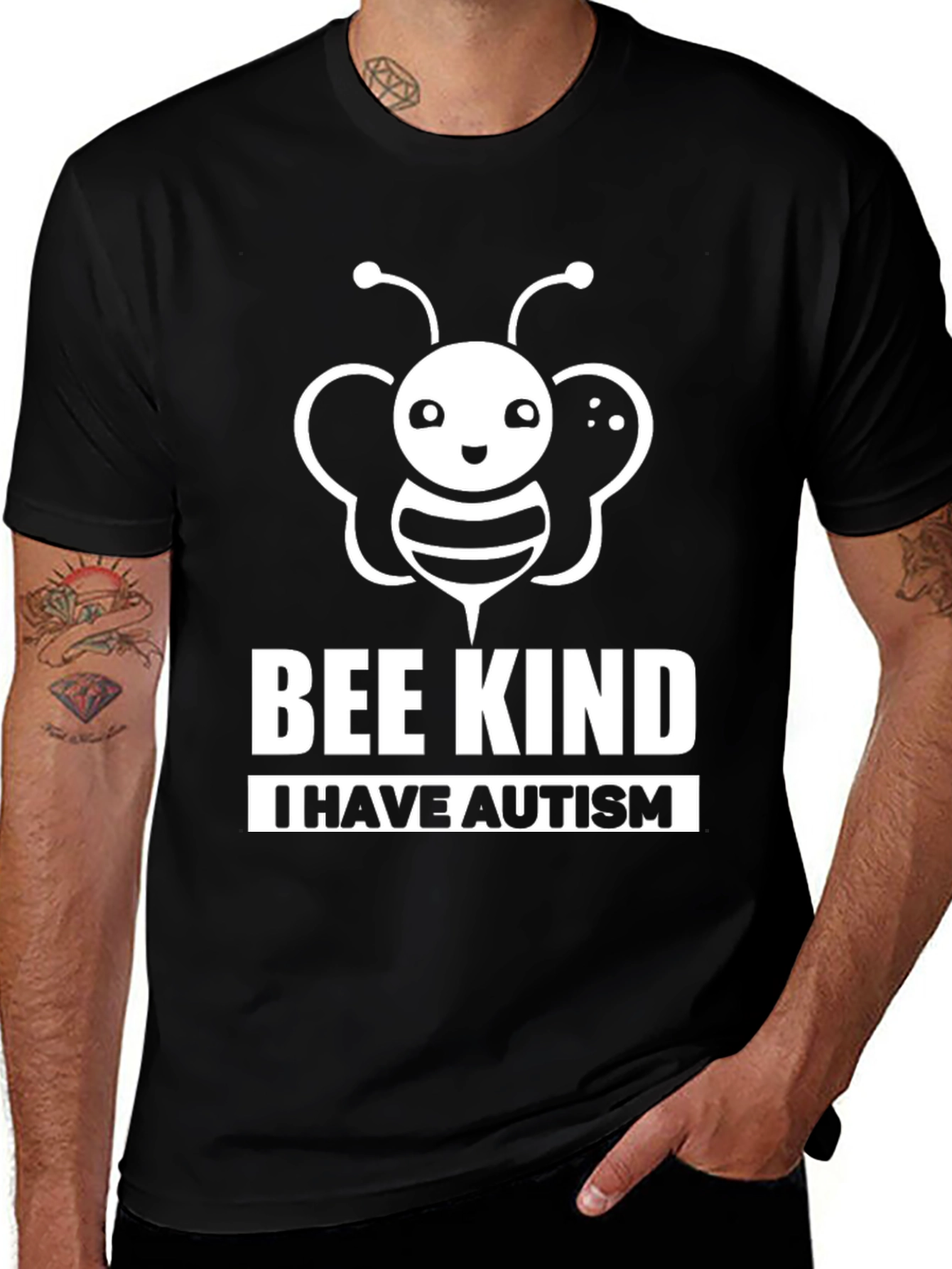Bee Kind I Have Autism Awareness T-Shirt