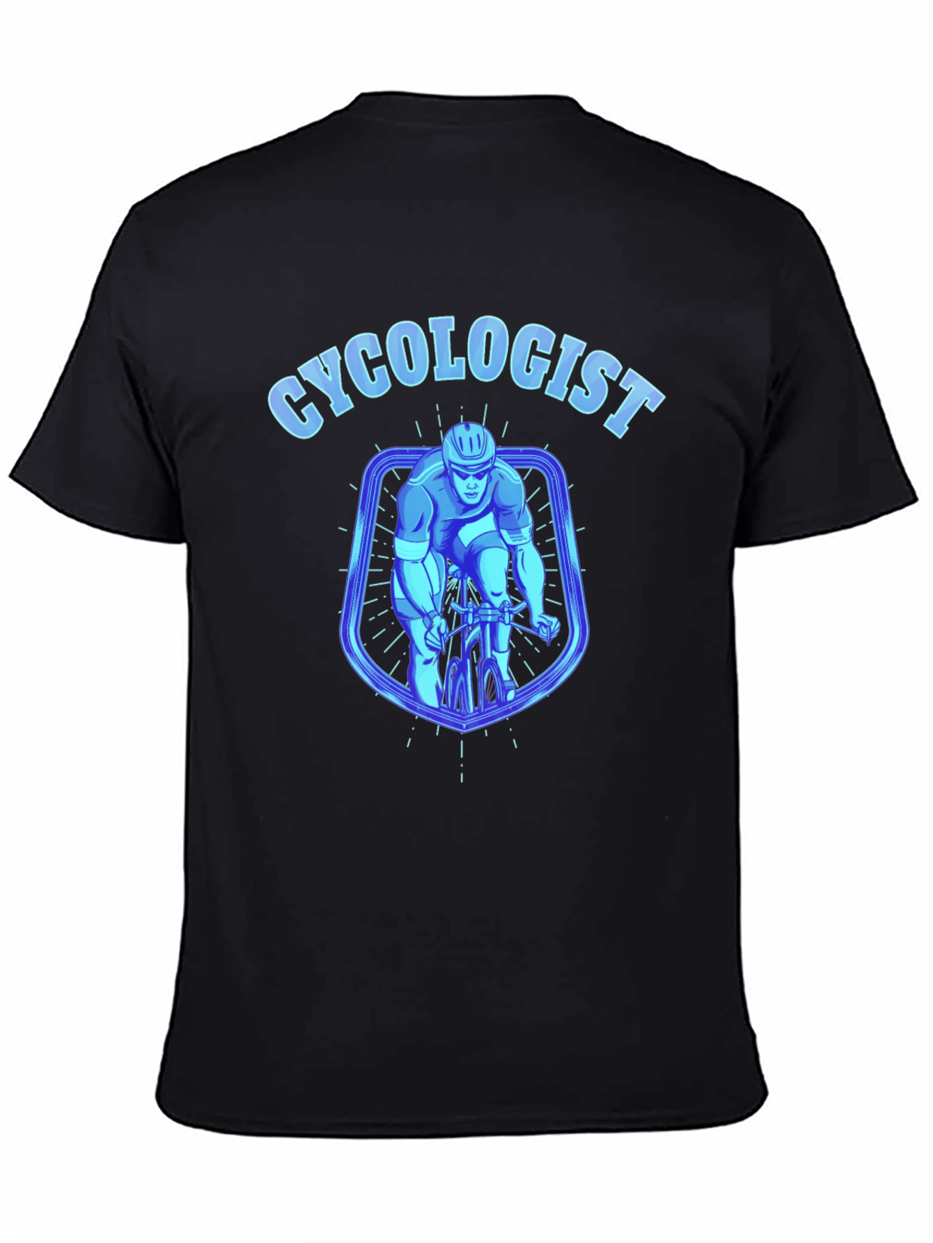 Cycologist Graphic T-Shirt - Black Cotton Tee