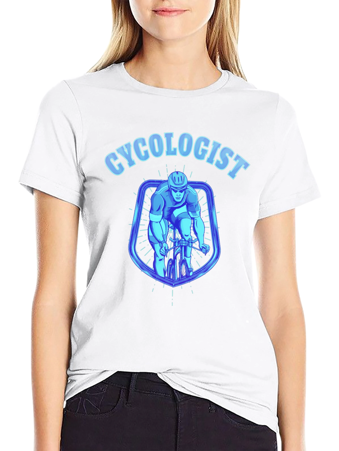 Cycologist Graphic T-Shirt - Black Cotton Tee