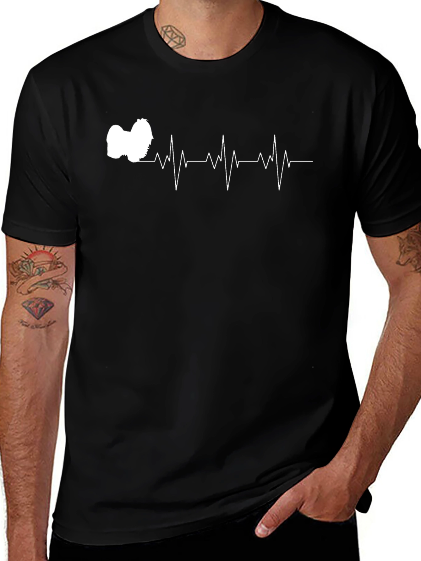 Dog Breed Heartbeat T-Shirt