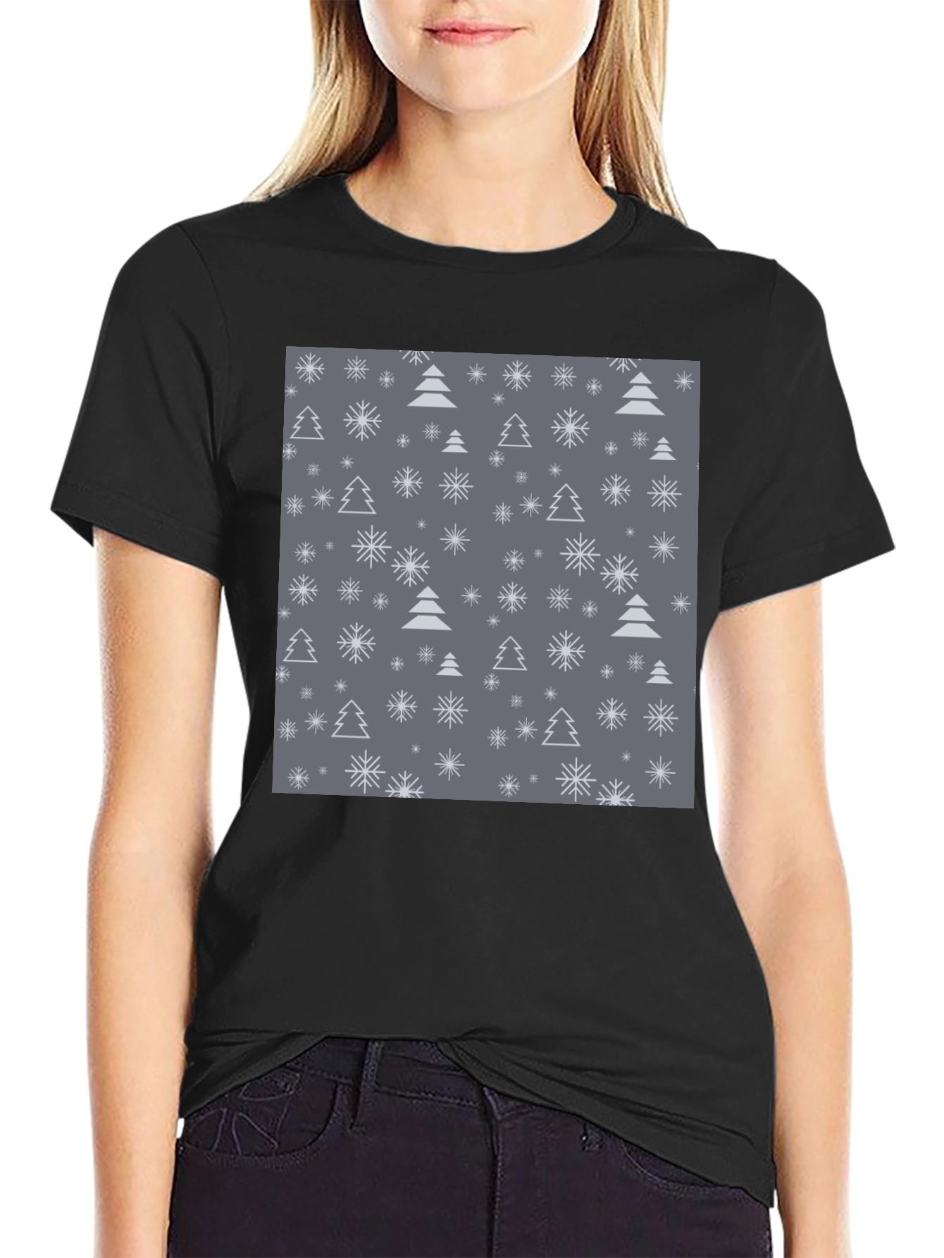 Winter Holiday Pattern T-Shirt