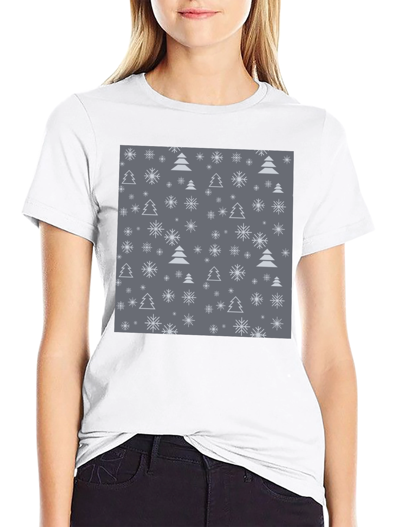 Winter Holiday Pattern T-Shirt