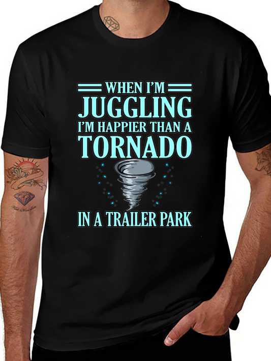 Juggling Tornado T-Shirt - Funny Gift for Jugglers