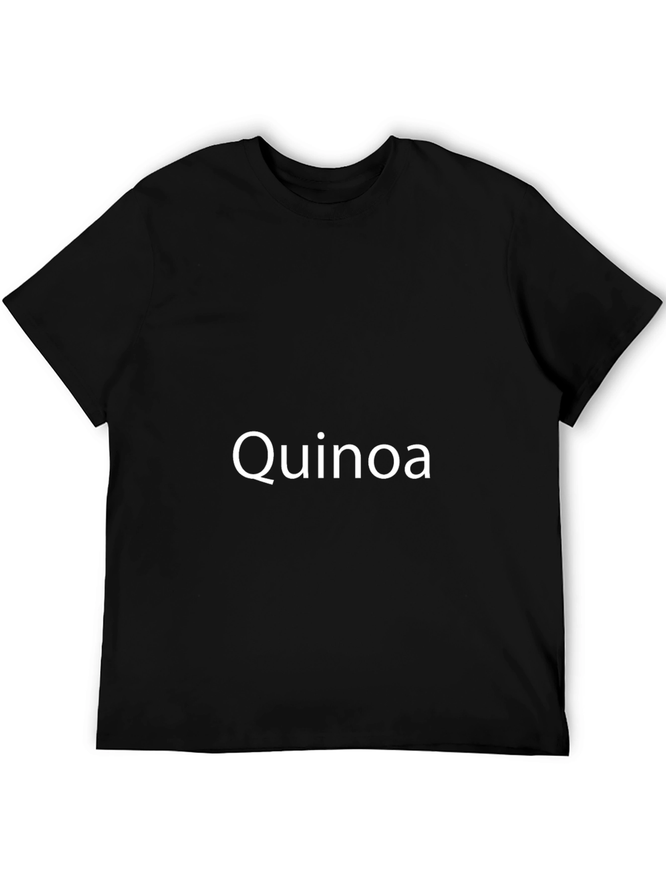 Quinoa T-Shirt - Comfortable Black Tee