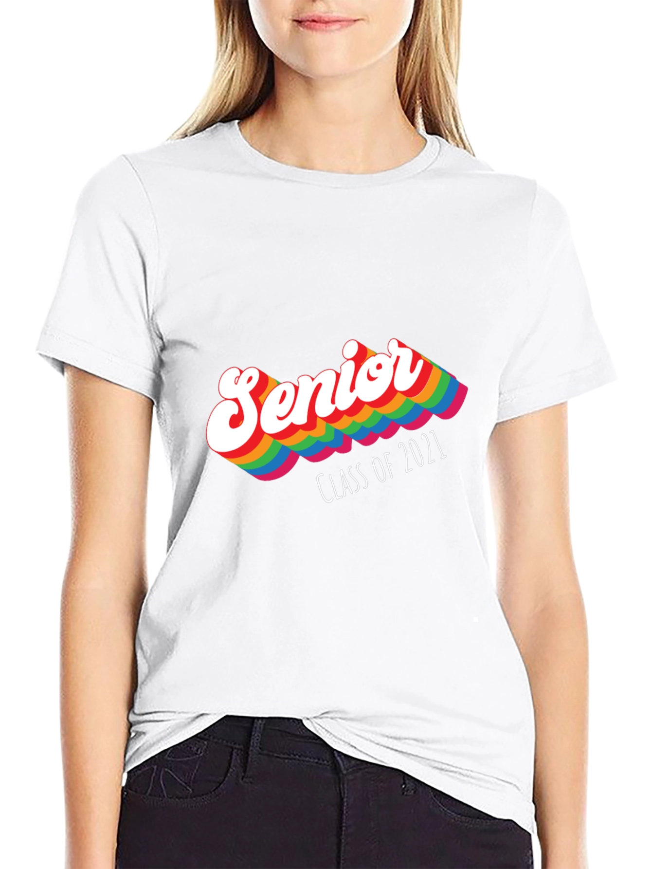 Senior Class of 2021 Rainbow T-Shirt