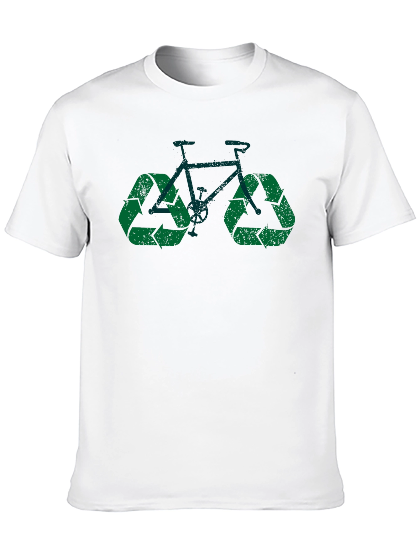 Eco-Friendly Recycle Bicycle T-Shirt