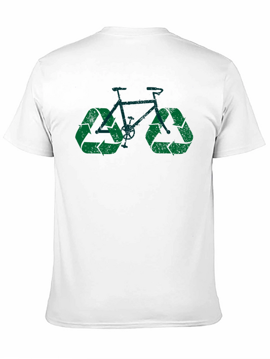 Eco-Friendly Recycle Bicycle T-Shirt