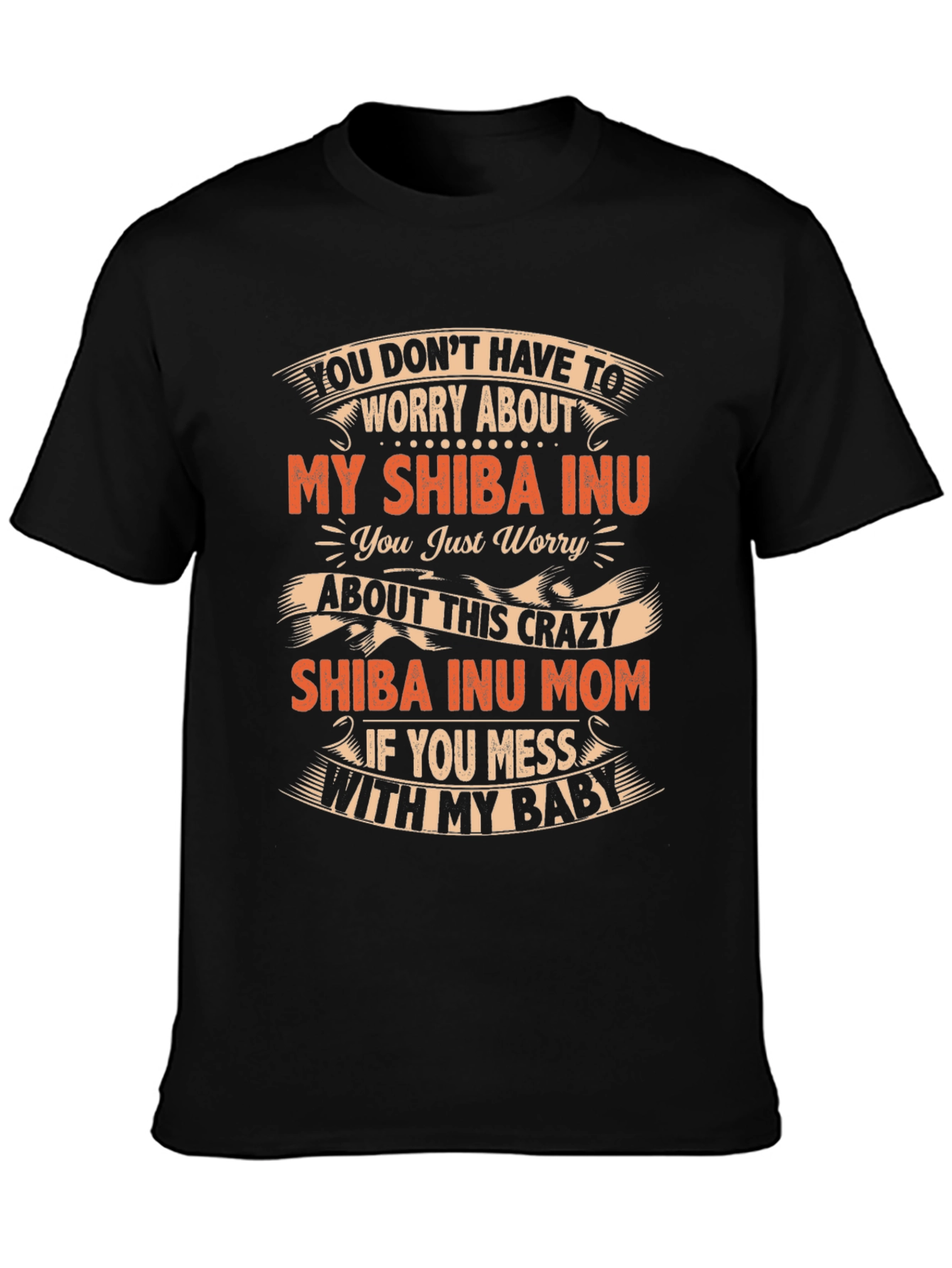 Shiba Inu Mom T-Shirt: Crazy About My Baby!