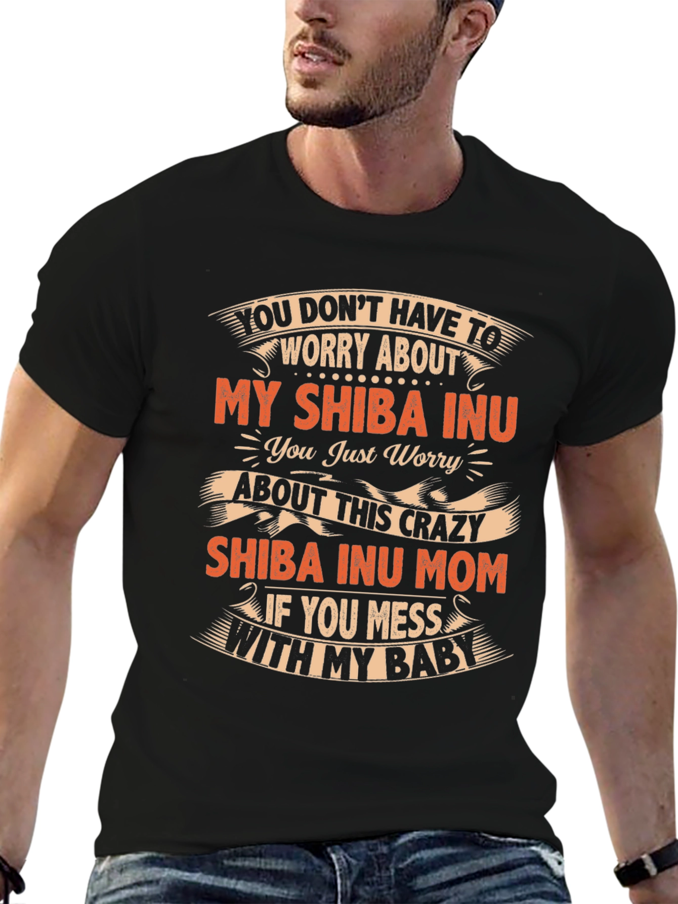 Shiba Inu Mom T-Shirt: Crazy About My Baby!